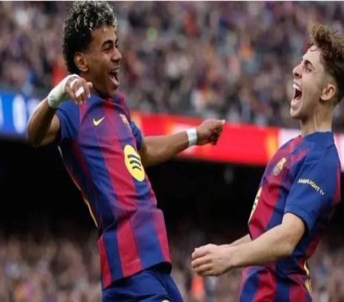 亞馬爾戴帽！職業(yè)生涯第一次，單刀雙響+超級(jí)世界波，連刷N紀(jì)錄