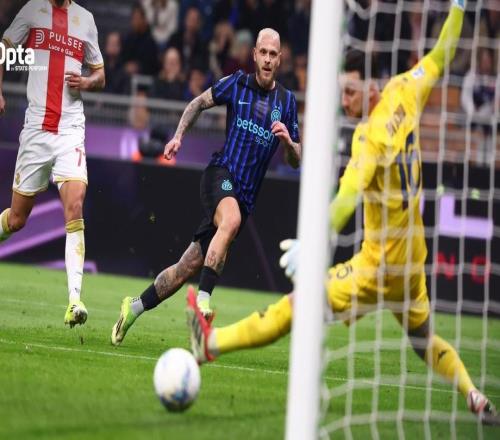 6球15助攻，迪馬爾科成為意甲近21年直接參與進(jìn)球最多的后衛(wèi)