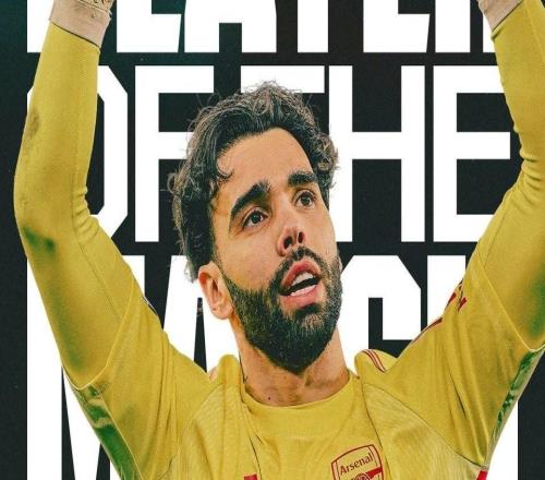 4次撲救，拉亞當選與切爾西一役阿森納隊內最佳球員