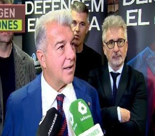 拉波爾塔：看臺做不雅手勢希望沒冒犯任何人，只是當(dāng)時很激動