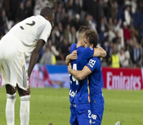 皇馬西甲主場(chǎng)對(duì)赫塔費(fèi)16連勝被終結(jié)，近18年首次主場(chǎng)不敵對(duì)手