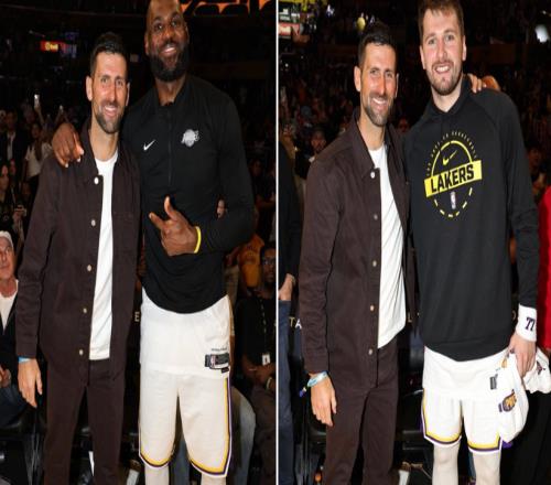 東契奇慶祝27歲生日！德約科維奇到場(chǎng)意義重大他被盧卡稱(chēng)為GOAT