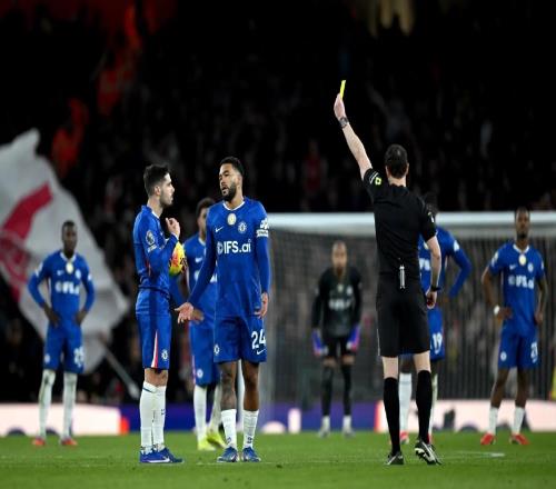 英媒：兩黃變一紅被罰下時，內(nèi)托并不知道他已有黃牌在身