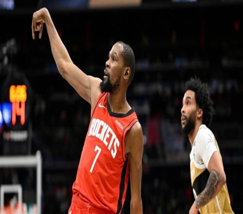 三場狂轟102分，37歲杜蘭特創火箭最老！終于熬到烏度卡被迫開竅