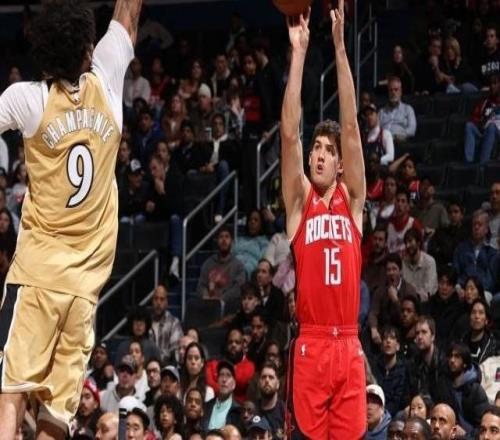 火箭探花謝潑德轟19+7+10+6+2：創(chuàng)歷史最年輕紀(jì)錄