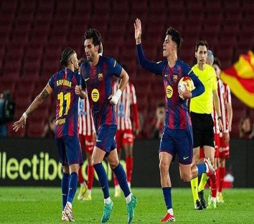 國王杯半決賽次回合巴薩30馬競，總比分34遭淘汰