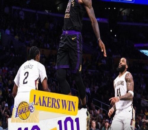 詹東里合計(jì)失誤17次！湖人末節(jié)14比0驚險(xiǎn)逆轉(zhuǎn)鵜鶘