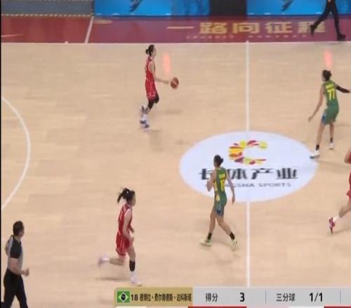 女籃熱身賽中國(guó)隊(duì)加時(shí)74：69勝巴西，王思雨21分全場(chǎng)最高