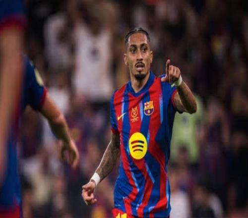 點(diǎn)射破門，拉菲尼亞近10次對陣馬競直接參與8粒進(jìn)球