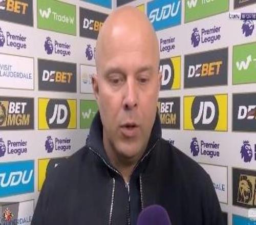 斯洛特：上半場的表現(xiàn)遠(yuǎn)遠(yuǎn)沒有達(dá)到應(yīng)有水平，下半場表現(xiàn)更好