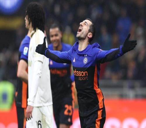 意天空：國米愿意續(xù)約姆希塔良，但只會提供一年合同