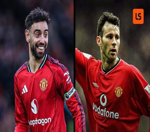 9次助攻，B費(fèi)打破吉格斯的曼聯(lián)球員單賽季英超客場(chǎng)助攻紀(jì)錄