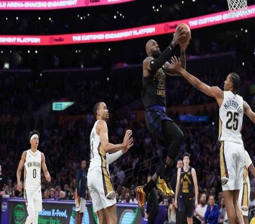 詹姆斯在湖人取得自2009年以來成就后反問記者：我們?nèi)〉昧诉M(jìn)步嗎