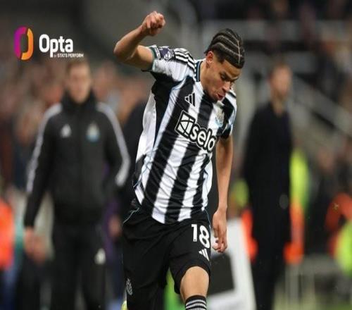 36.3kmh，奧蘇拉對(duì)陣曼聯(lián)比賽中創(chuàng)造本賽季英超前鋒最快速度