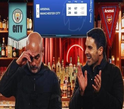 【英超】阿森納領(lǐng)跑7分！槍手勝，曼城平保級隊