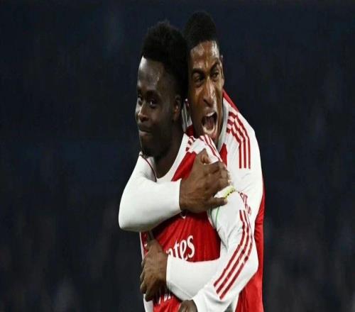 英超第29輪：布萊頓01阿森納視頻集錦，薩卡一錘定音，積分榜7分領(lǐng)跑