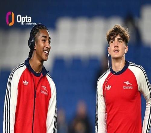 道曼與薩蒙同時(shí)首發(fā)，阿森納為首支派兩名U16球員首發(fā)的英超球隊(duì)