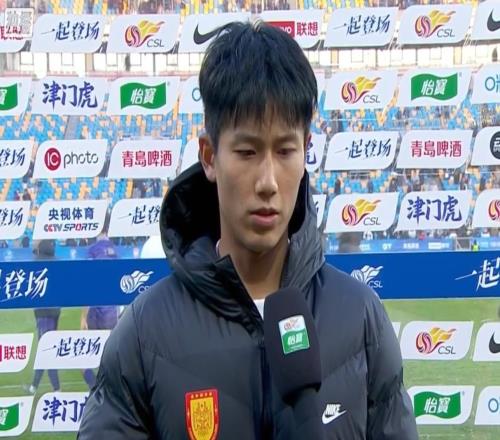 向余望：我們是抱著拼天津來的，中超的防守壓迫比低級別更大