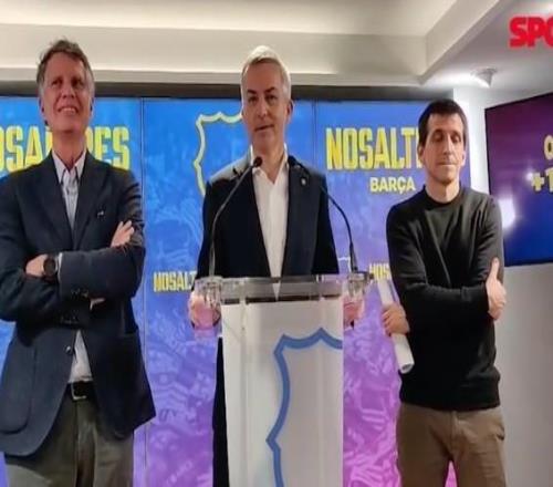 豐特：該道歉的是拉波爾塔，因?yàn)樗透ヂ鍌惖僦Z站在一起