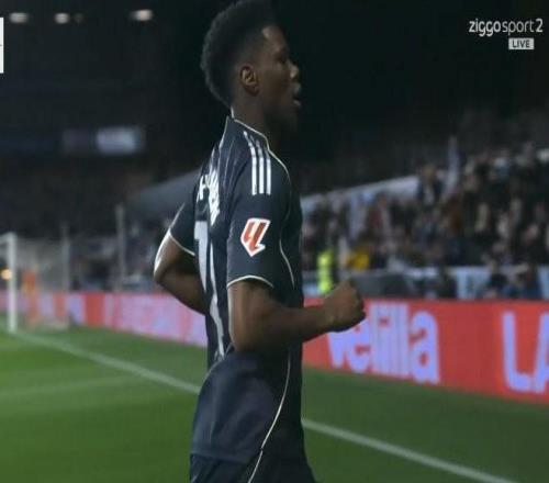 首開(kāi)記錄，楚阿梅尼自2024年4月以來(lái)首次在西甲進(jìn)球