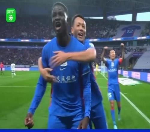 8球，申花vs英博是中超歷史首輪進(jìn)球并列第二多的比賽