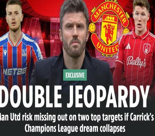 記者：除非重返歐冠，否則曼聯(lián)無法與曼城競爭安德森、沃頓