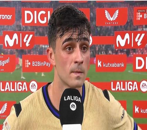 佩德里：上一場消耗太大，今天這場是硬撐著的