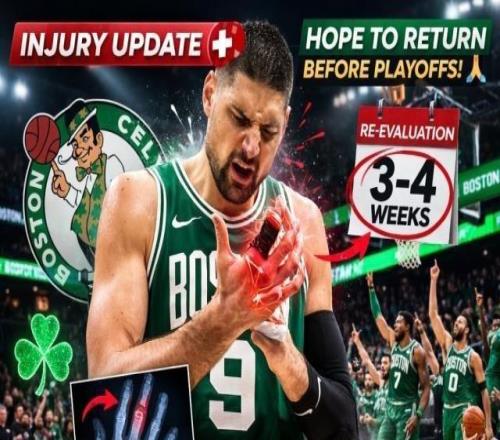 武切维奇完成手指手术有望在季后赛前回归