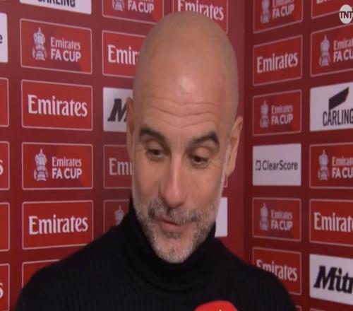 瓜帥：進(jìn)第三球時(shí)我一直在說對(duì)不起，是為我們踢得好而道歉