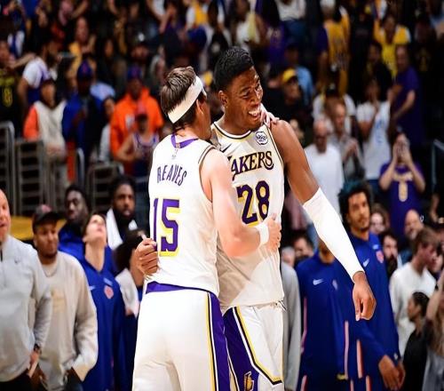 进入先发阵容后的效果非常明显，湖人锋线大将真不适合打替补