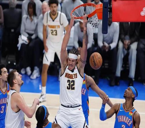 SGA35+15+絕殺！掘金另類3+1成背景，雷霆“打手”再次惡犯約基奇