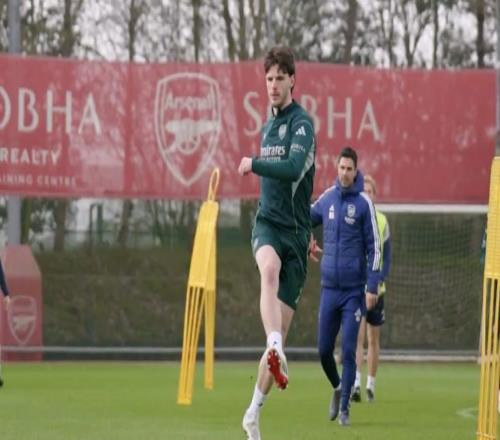 有望出戰(zhàn)勒沃庫(kù)森，加布里埃爾、賴斯及蘇比門(mén)迪參加賽前訓(xùn)練