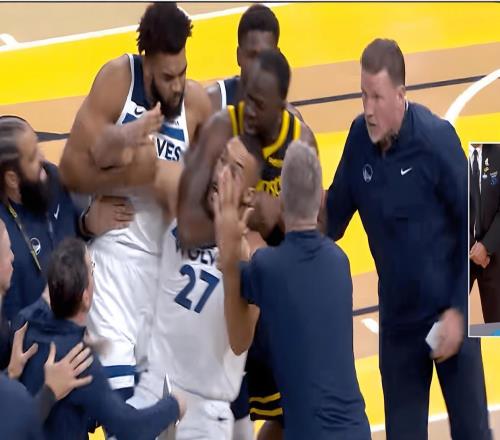 看完錄像才后怕！格林自曝：我真不知道鎖喉戈貝爾抱了那么長時間