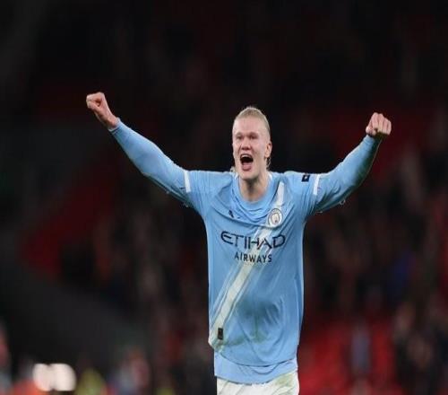 場均1球，哈蘭德歐冠56場進(jìn)56球，10次對西甲球隊(duì)進(jìn)10球