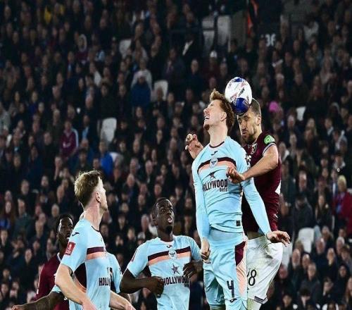 西漢姆聯(lián)晉級足總杯八強(qiáng)