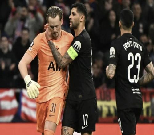 造孽！熱刺22歲門將歐冠2度送禮16分鐘被換下本賽季英超0出場