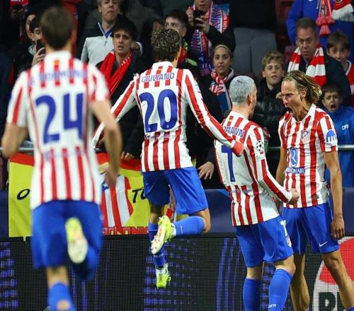 10場歐冠造10球！馬競神鋒大爆發(fā)，全場最佳，西蒙尼締造隊(duì)史神跡