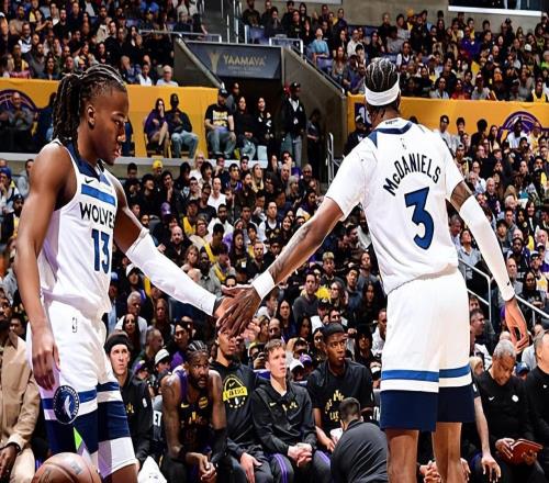 慘敗湖人中為數(shù)不多的亮點(diǎn)，森林狼可以考慮讓后場(chǎng)新援進(jìn)入先發(fā)