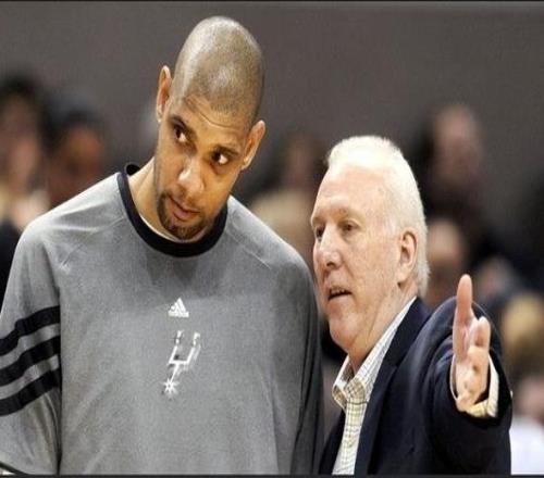 马刺CEO：波波维奇常来球馆进行康复训练邓肯总在那里陪着他