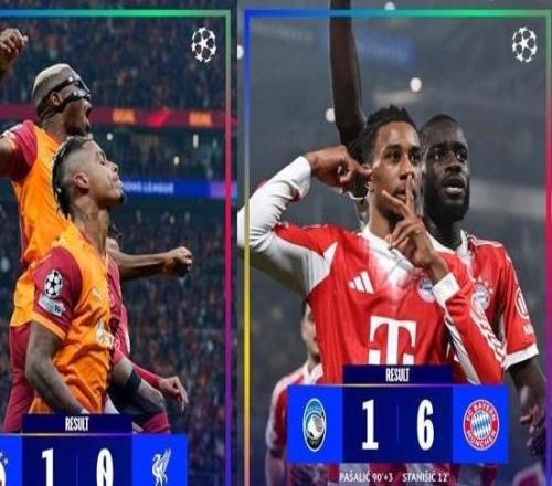 歐冠悲喜夜！利物浦01爆冷竟不敵土超球隊(duì)！拜仁61狂勝亞特蘭大