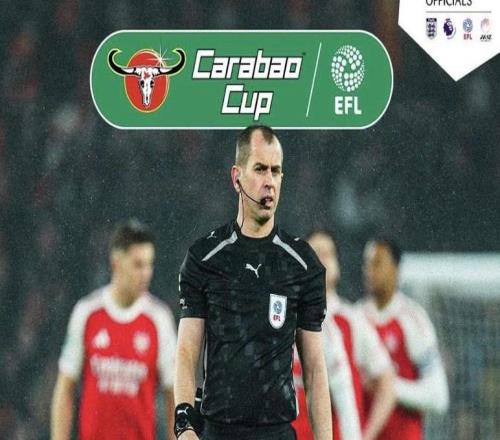 官方：彼得班克斯將執(zhí)法英聯(lián)杯決賽阿森納vs曼城