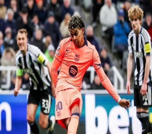 【歐冠】亞馬爾首次全場0過人，巴薩1比1絕平紐卡