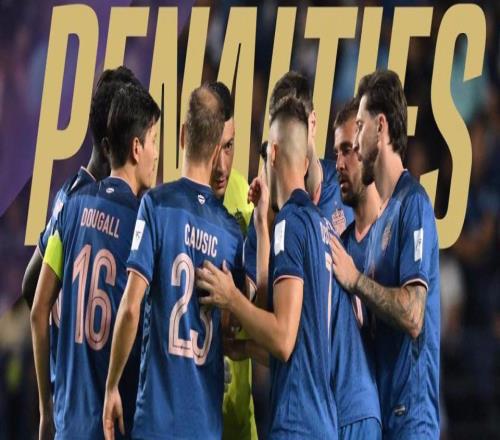 多打1人98分鐘！澳超隊(duì)點(diǎn)球戰(zhàn)出局無緣8強(qiáng)，中超保住3個(gè)亞冠席位