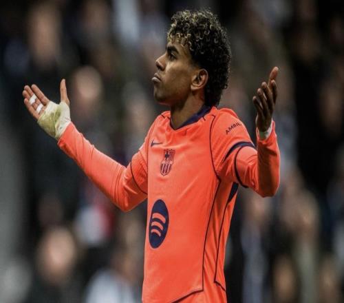 95分50秒，亞馬爾刷新巴薩歐冠歷史最晚點球進球紀錄