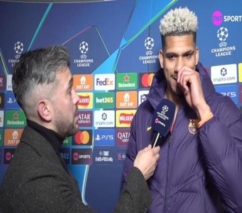 阿勞霍：我對踢右后衛(wèi)不陌生佩德里沒什么問題只是有點疲勞