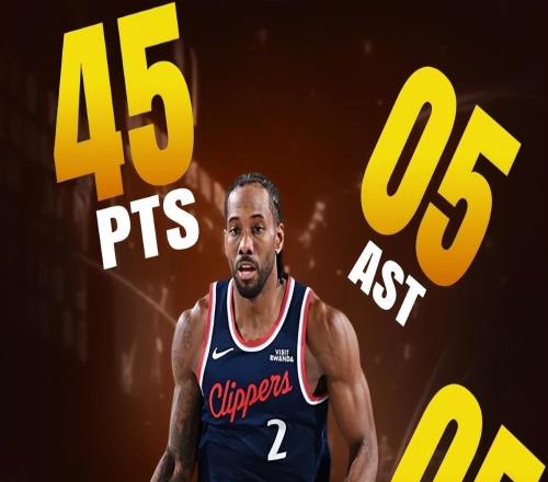 轟45+5刷7紀(jì)錄！小卡助快船成歷史首隊34歲重入巔峰欲攪亂季后賽