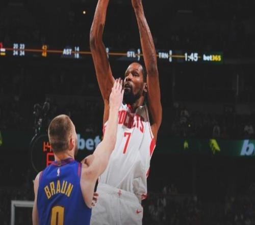 鐵麻了，火箭全隊三分34投僅4中&客場慘敗掘金36分