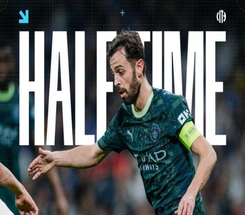 不在狀態(tài)，曼城隊史第二次在歐冠半場落后3球