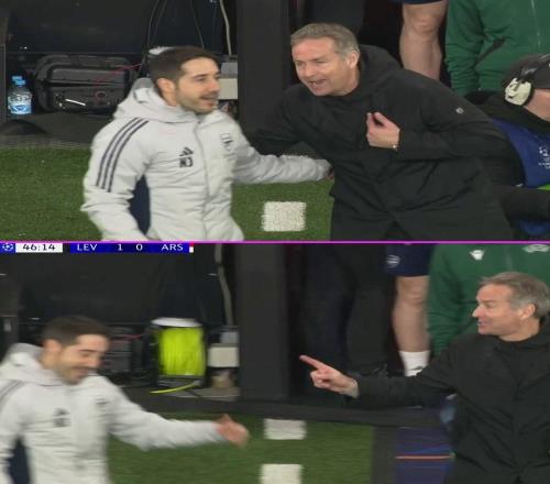 說(shuō)了啥藥廠(chǎng)進(jìn)球后藥廠(chǎng)主帥馬上找到阿森納定位球教練喬弗爾