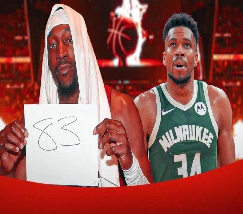 惺惺相惜，字母哥回擊批評熱火隊阿德巴約砍下83分的黑粉